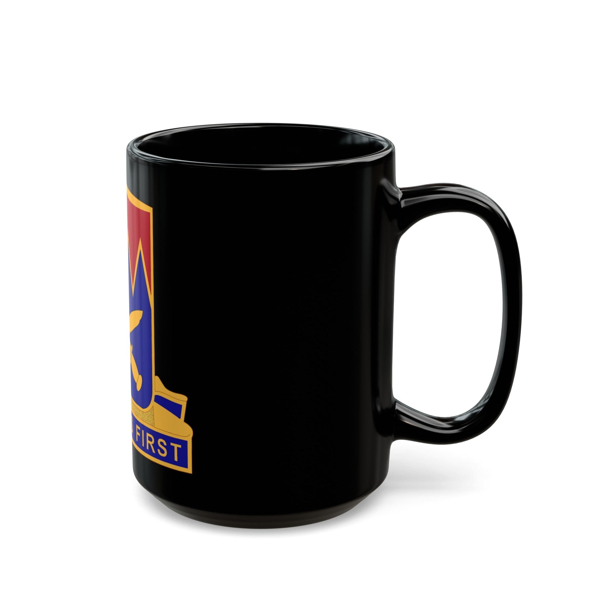 509 Personnel Services Battalion (U.S. Army) Black Coffee Mug-The Sticker Space