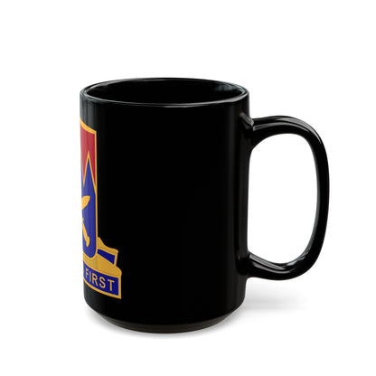 509 Personnel Services Battalion (U.S. Army) Black Coffee Mug-The Sticker Space