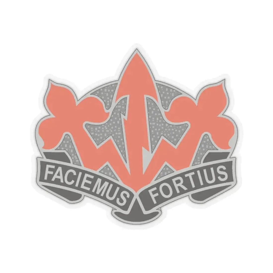 509 Signal Battalion (U.S. Army) STICKER Vinyl Kiss-Cut Decal 3 Inch Transparent - The Sticker Space