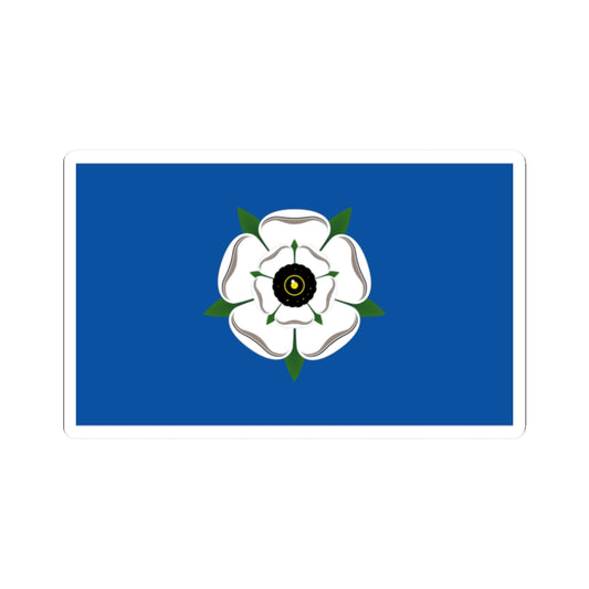 Flag of Yorkshire older design (England) STICKER Vinyl Kiss-Cut Decal