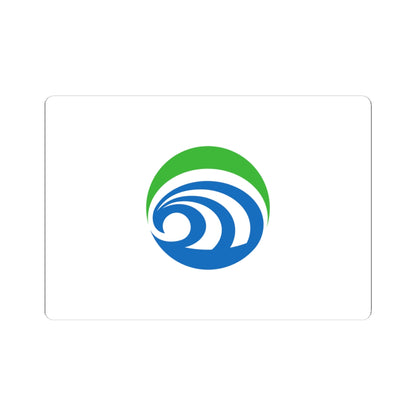 Flag of Omitama Ibaraki (Japan) STICKER Vinyl Kiss-Cut Decal
