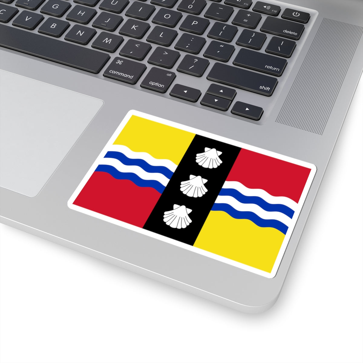 Banner of Bedfordshire council (England) STICKER Vinyl Kiss-Cut Decal