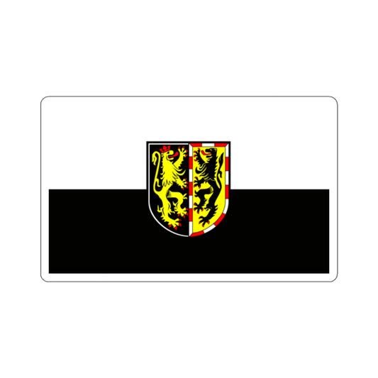 Flag of Hof Germany - STICKER Vinyl Kiss-Cut Decal