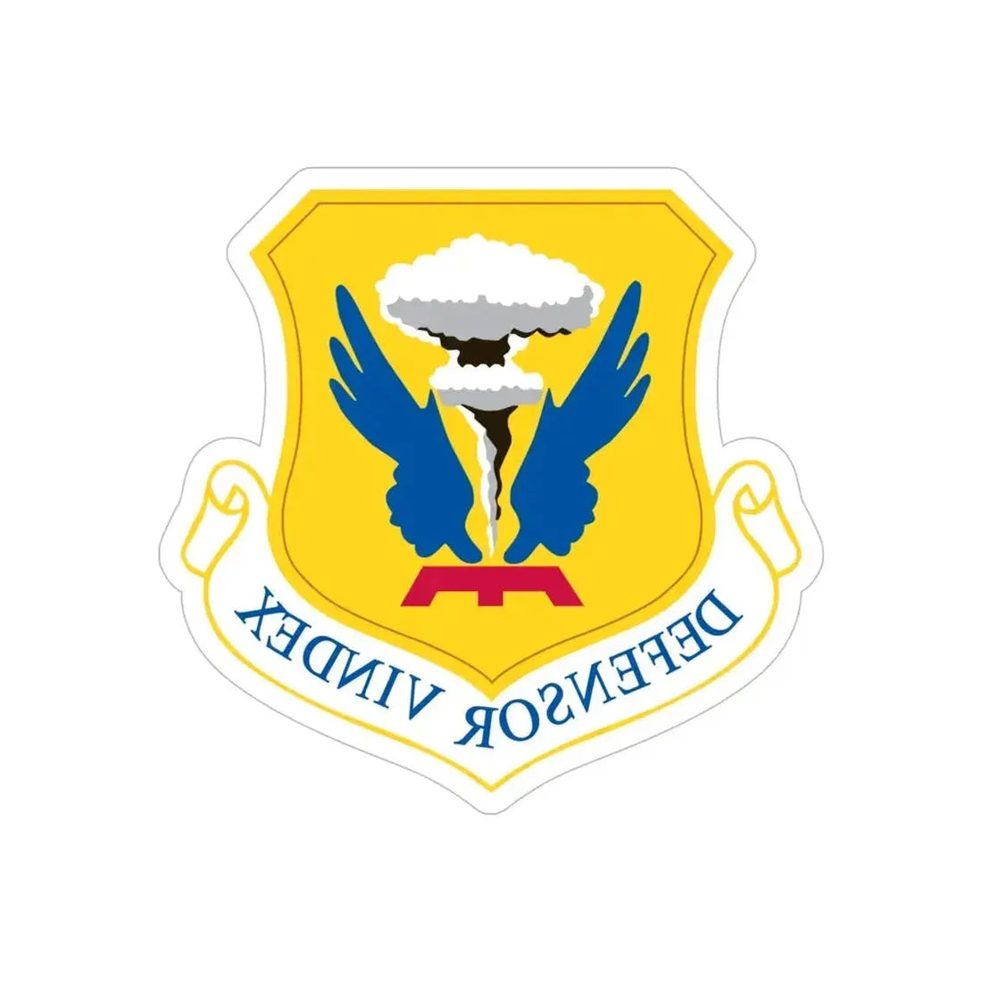509th Bomb Wing (U.S. Air Force) REVERSE PRINT Transparent Die-Cut STICKER - The Sticker Space