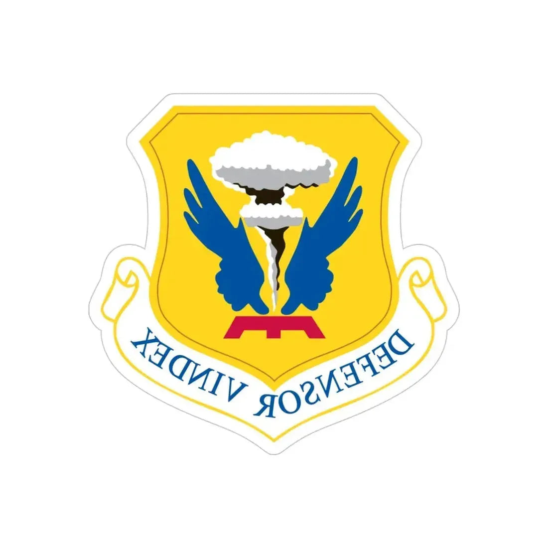 509th Bomb Wing (U.S. Air Force) REVERSE PRINT Transparent Die-Cut STICKER - The Sticker Space