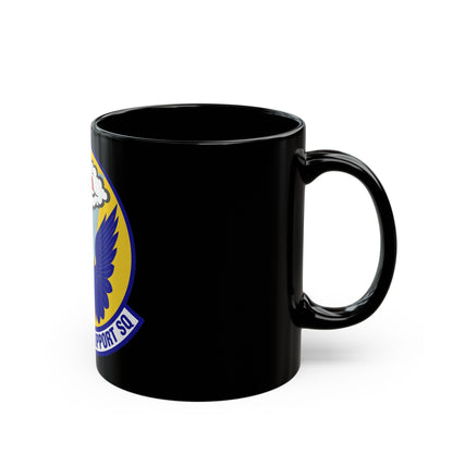 509th Force Support Squadron (U.S. Air Force) Black Coffee Mug-The Sticker Space