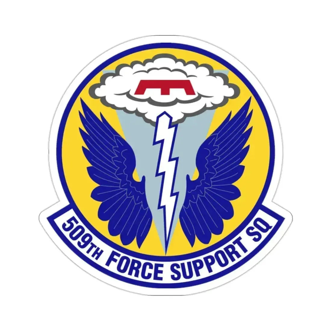 509th Force Support Squadron (U.S. Air Force) STICKER Vinyl Die-Cut Decal 2 Inch - The Sticker Space