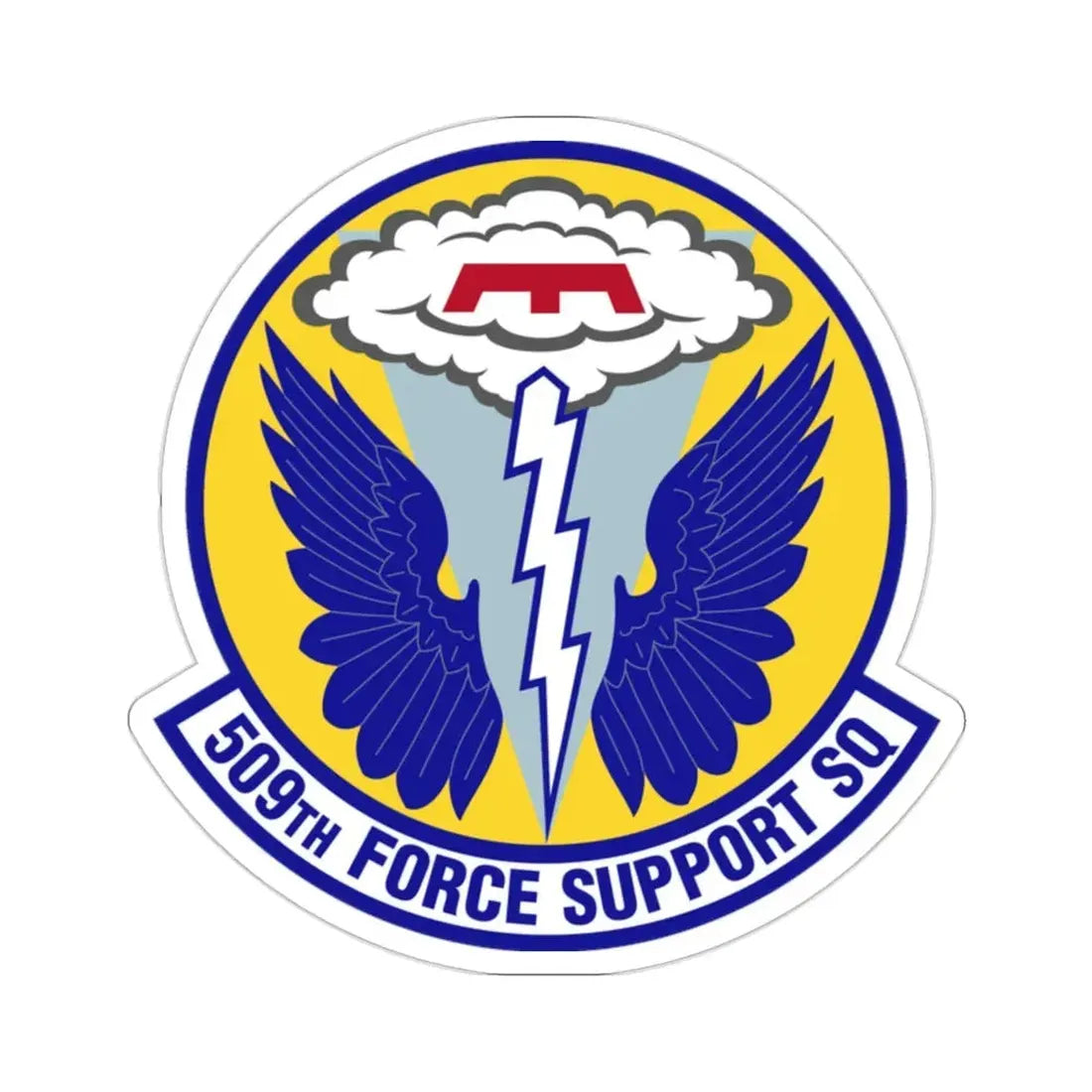 509th Force Support Squadron (U.S. Air Force) STICKER Vinyl Die-Cut Decal - The Sticker Space