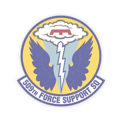 509th Force Support Squadron (U.S. Air Force) STICKER Vinyl Kiss-Cut Decal 2 Inch Transparent - The Sticker Space