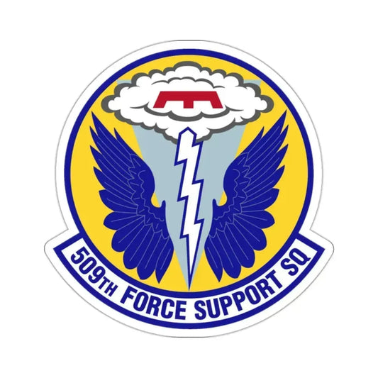 509th Force Support Squadron (U.S. Air Force) STICKER Vinyl Kiss-Cut Decal 2 Inch White - The Sticker Space