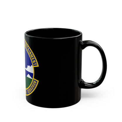 509th ICBM Systems Squadron (U.S. Air Force) Black Coffee Mug-The Sticker Space