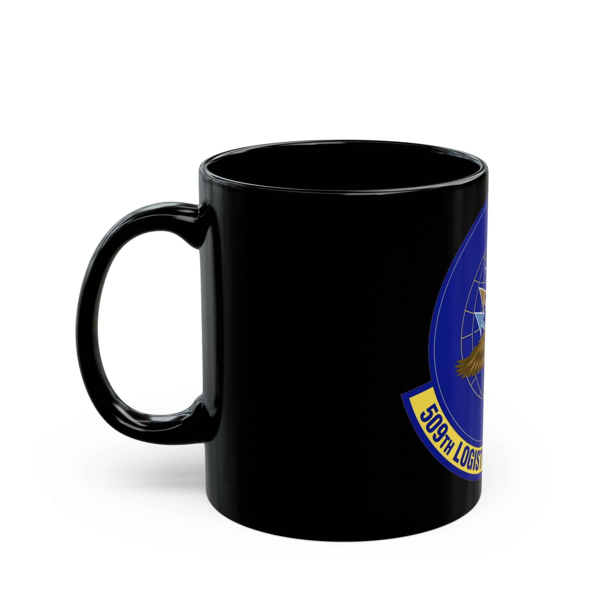 509th Logistics Readiness Squadron (U.S. Air Force) Black Coffee Mug-The Sticker Space