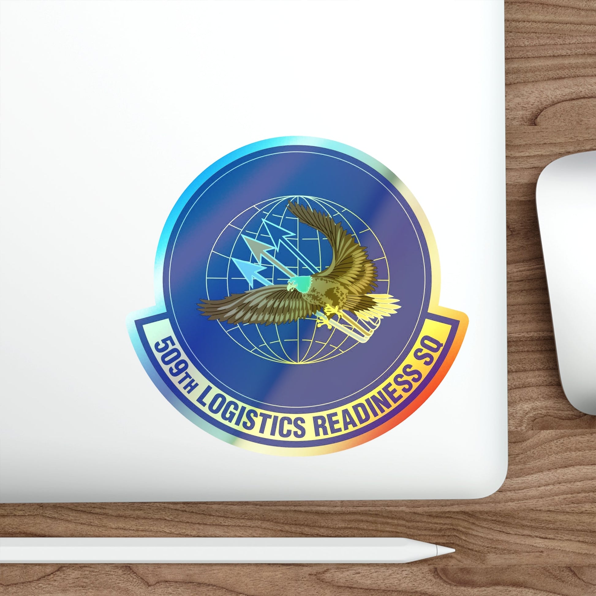 509th Logistics Readiness Squadron (U.S. Air Force) Holographic STICKER Die-Cut Vinyl Decal-The Sticker Space