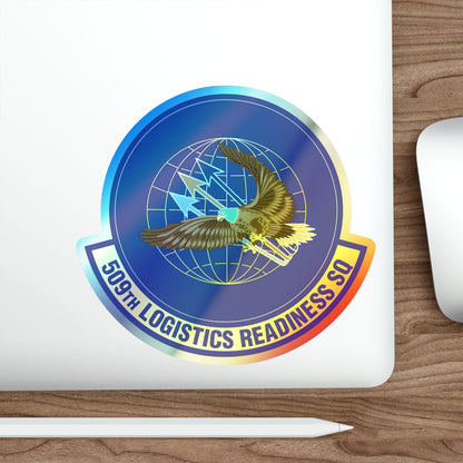 509th Logistics Readiness Squadron (U.S. Air Force) Holographic STICKER Die-Cut Vinyl Decal-The Sticker Space