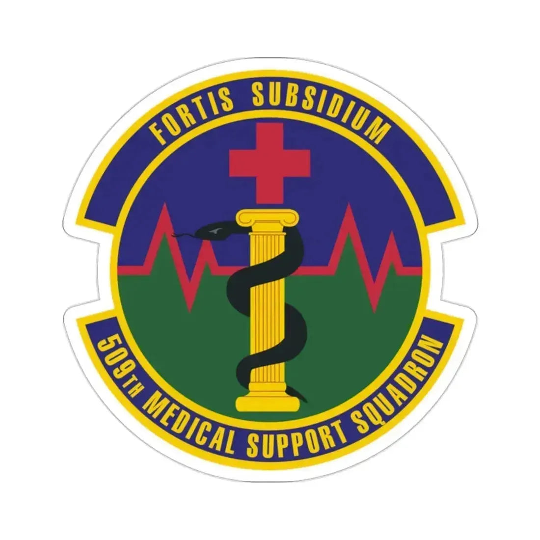 509th Medical Support Squadron (U.S. Air Force) STICKER Vinyl Die-Cut Decal 2 Inch - The Sticker Space