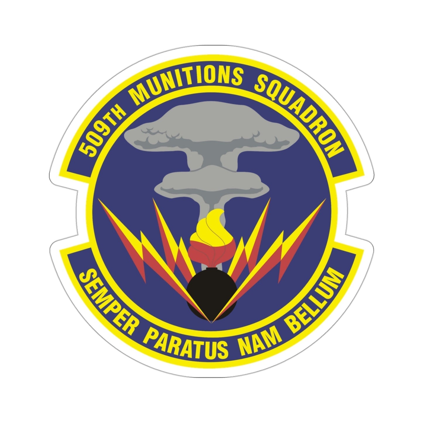 509th Munitions Squadron (U.S. Air Force) STICKER Vinyl Die-Cut Decal-3 Inch-The Sticker Space