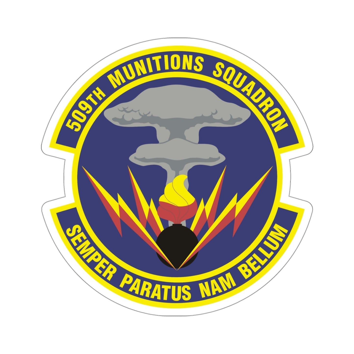 509th Munitions Squadron (U.S. Air Force) STICKER Vinyl Die-Cut Decal-4 Inch-The Sticker Space