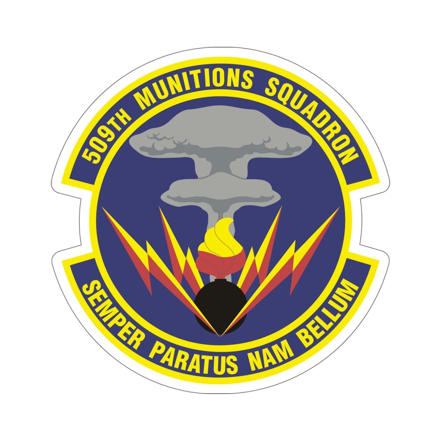 509th Munitions Squadron (U.S. Air Force) STICKER Vinyl Die-Cut Decal-6 Inch-The Sticker Space