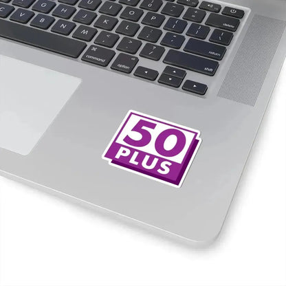 50PLUS nl Logo (Netherlands) (Political) STICKER Vinyl Kiss-Cut Decal - The Sticker Space
