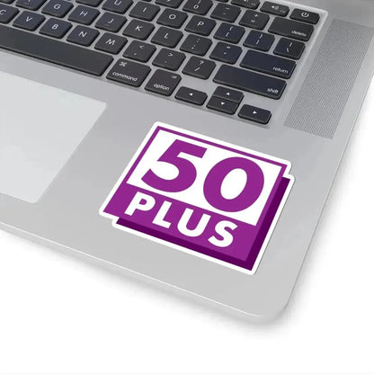 50PLUS nl Logo (Netherlands) (Political) STICKER Vinyl Kiss-Cut Decal - The Sticker Space
