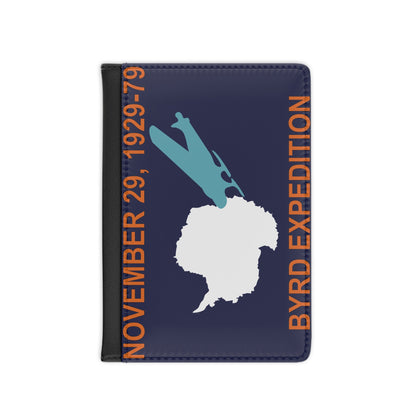 50th Anniversary Commemorative Flag of Byrd's First Antarctic Expedition - Passport Holder-3.9" x 5.8"-The Sticker Space