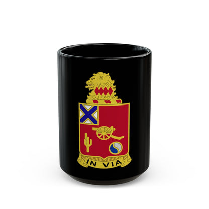 50th Armor Regiment (U.S. Army) Black Coffee Mug-15oz-The Sticker Space