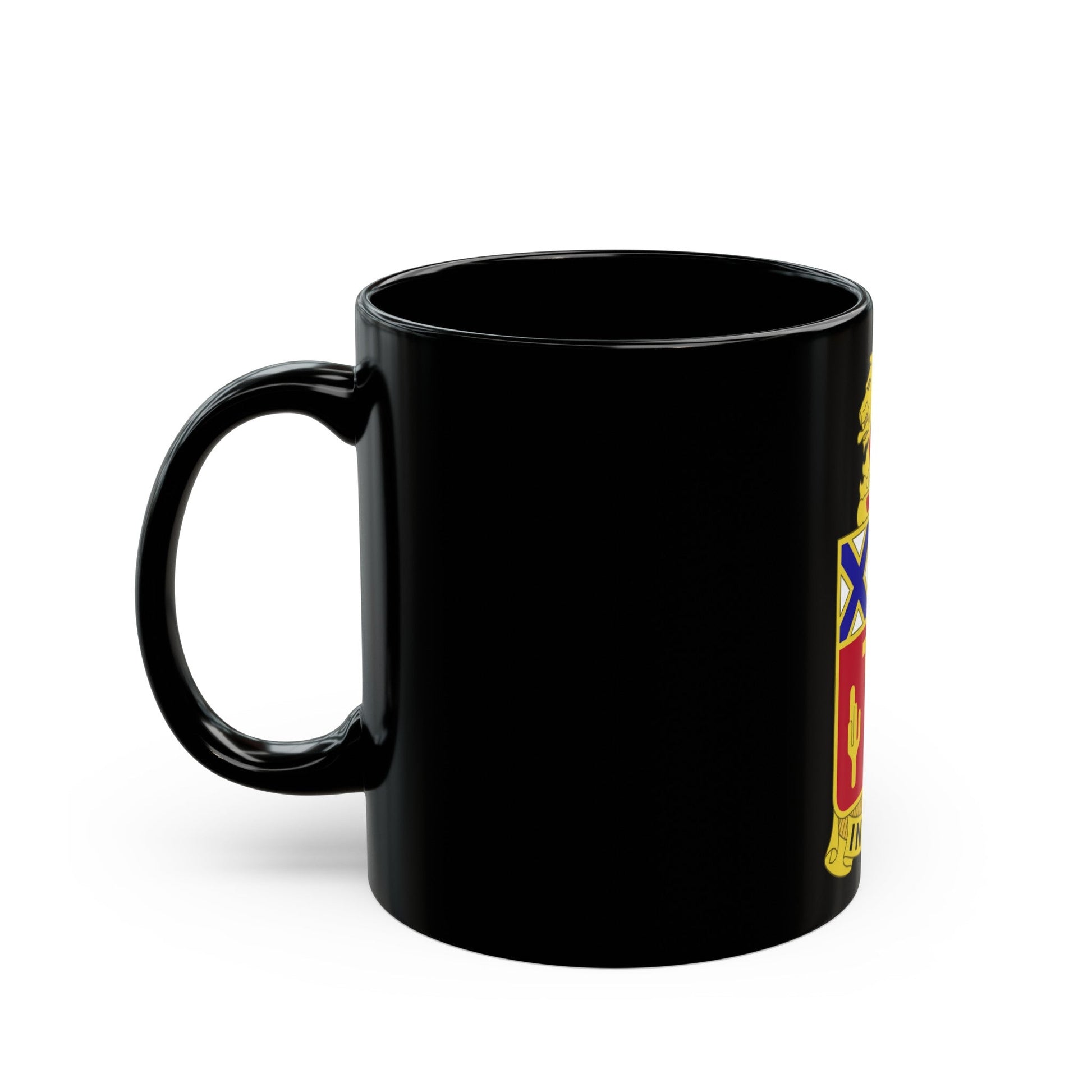 50th Armor Regiment (U.S. Army) Black Coffee Mug-The Sticker Space