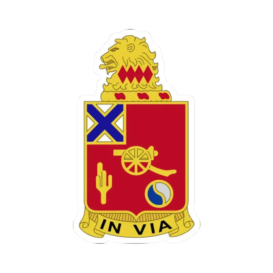 50th Armor Regiment (U.S. Army) STICKER Vinyl Kiss-Cut Decal 2 Inch White - The Sticker Space