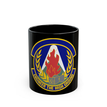 50th Civil Engineer Squadron (U.S. Air Force) Black Coffee Mug-11oz-The Sticker Space