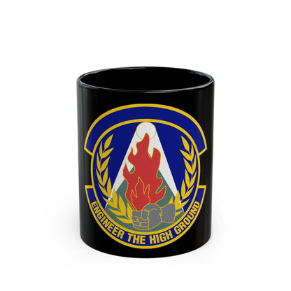 50th Civil Engineer Squadron (U.S. Air Force) Black Coffee Mug-11oz-The Sticker Space