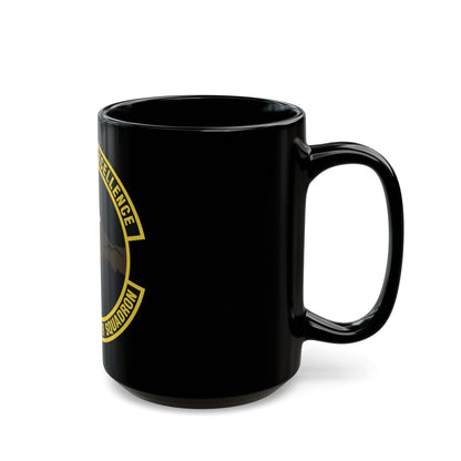 50th Comptroller Squadron (U.S. Air Force) Black Coffee Mug-The Sticker Space