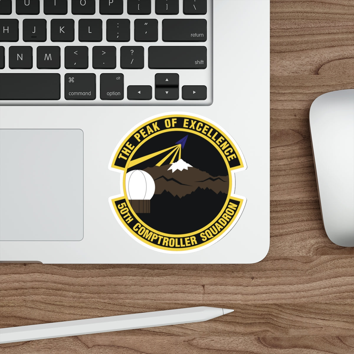 50th Comptroller Squadron (U.S. Air Force) STICKER Vinyl Die-Cut Decal-The Sticker Space