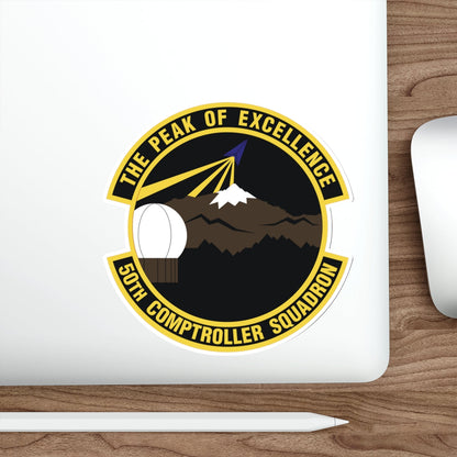 50th Comptroller Squadron (U.S. Air Force) STICKER Vinyl Die-Cut Decal-The Sticker Space