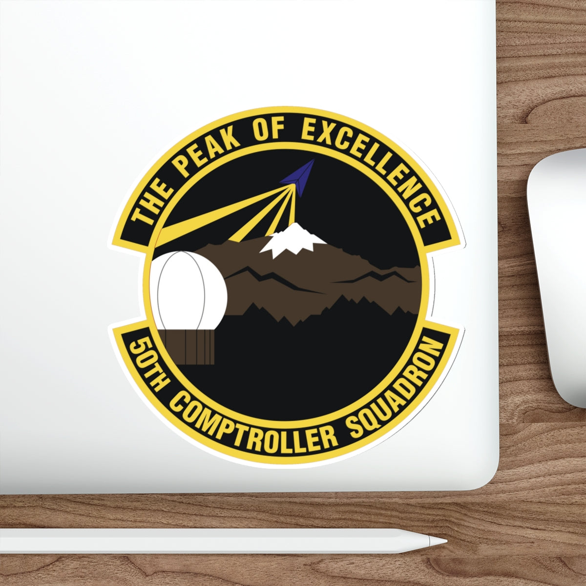 50th Comptroller Squadron (U.S. Air Force) STICKER Vinyl Die-Cut Decal-The Sticker Space