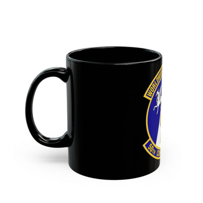 50th Contracting Squadron (U.S. Air Force) Black Coffee Mug-The Sticker Space