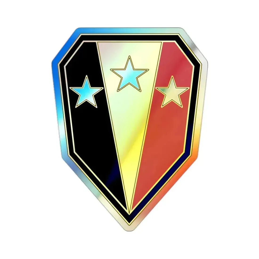 50TH INFANTRY BRIGADE COMBAT TEAM (U.S. Army) Holographic STICKER Die-Cut Vinyl Decal 2 Inch Holographic - The Sticker Space