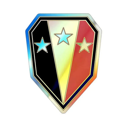 50TH INFANTRY BRIGADE COMBAT TEAM (U.S. Army) Holographic STICKER Die-Cut Vinyl Decal 4 Inch Holographic - The Sticker Space