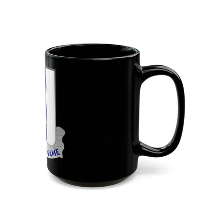 50th Infantry Regiment (U.S. Army) Black Coffee Mug-The Sticker Space