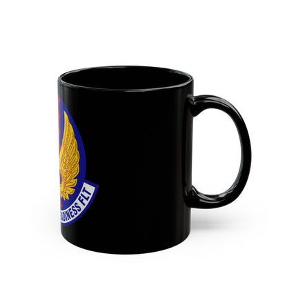 50th Logistics Readiness Flight (U.S. Air Force) Black Coffee Mug-The Sticker Space