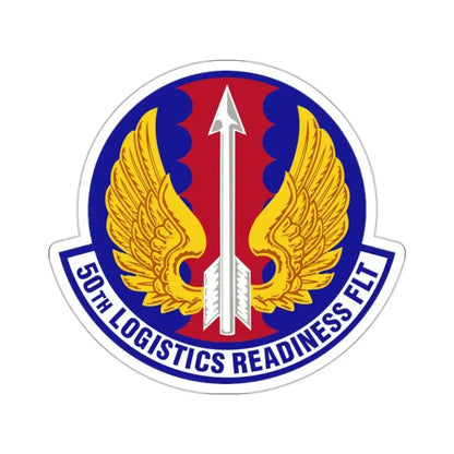 50th Logistics Readiness Flight (U.S. Air Force) STICKER Vinyl Kiss-Cut Decal - The Sticker Space