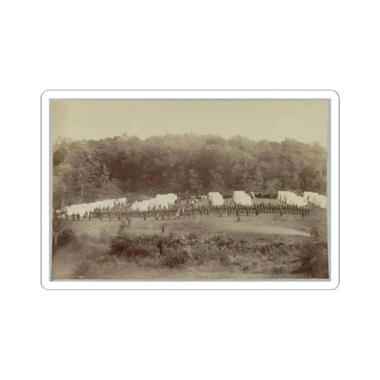 50Th Pennsylvania Infantry, Gettysburg, Pa., July, 1865 (U.S. Civil War) STICKER Vinyl Kiss-Cut Decal 2 Inch White - The Sticker Space