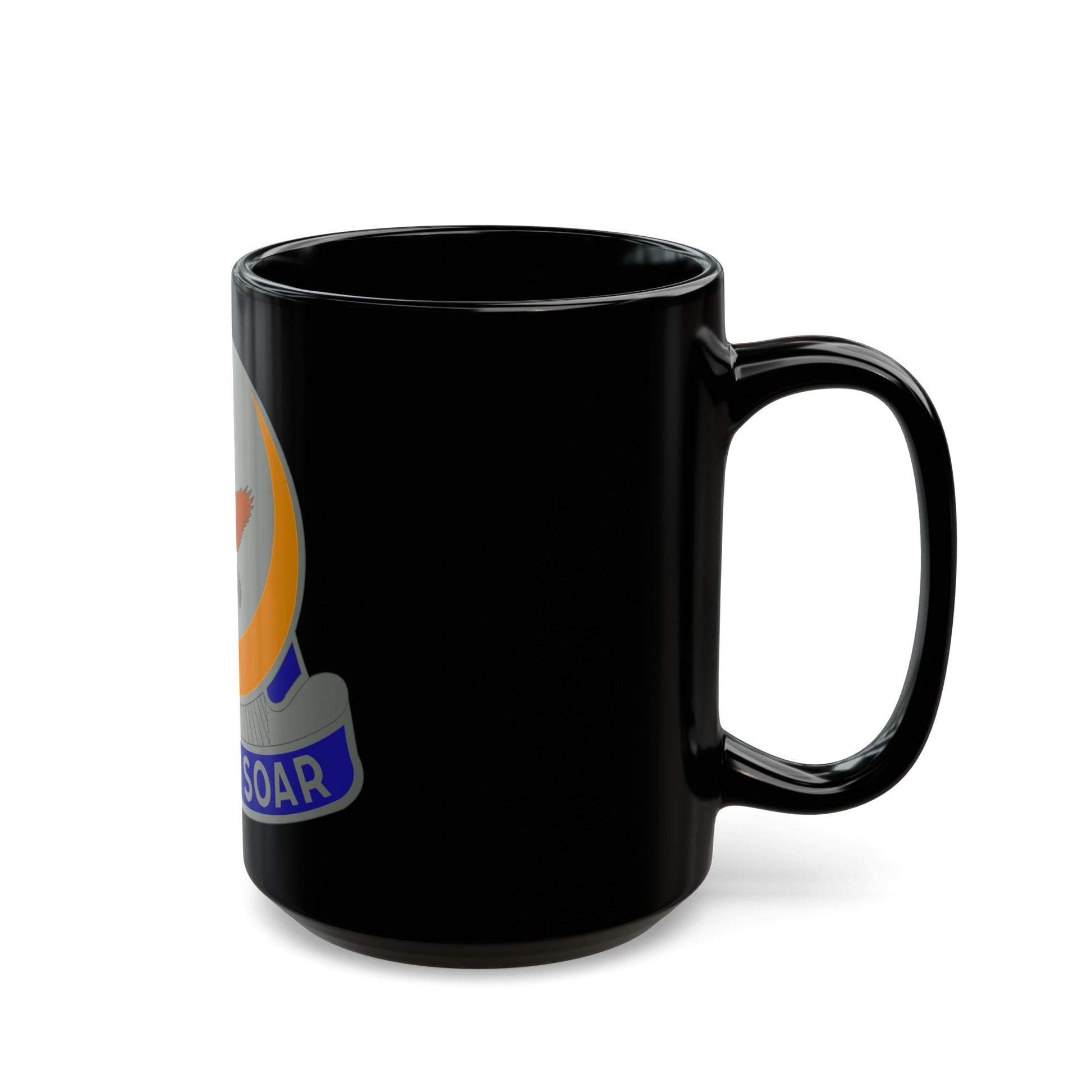 51 Aviation Group (U.S. Army) Black Coffee Mug-The Sticker Space