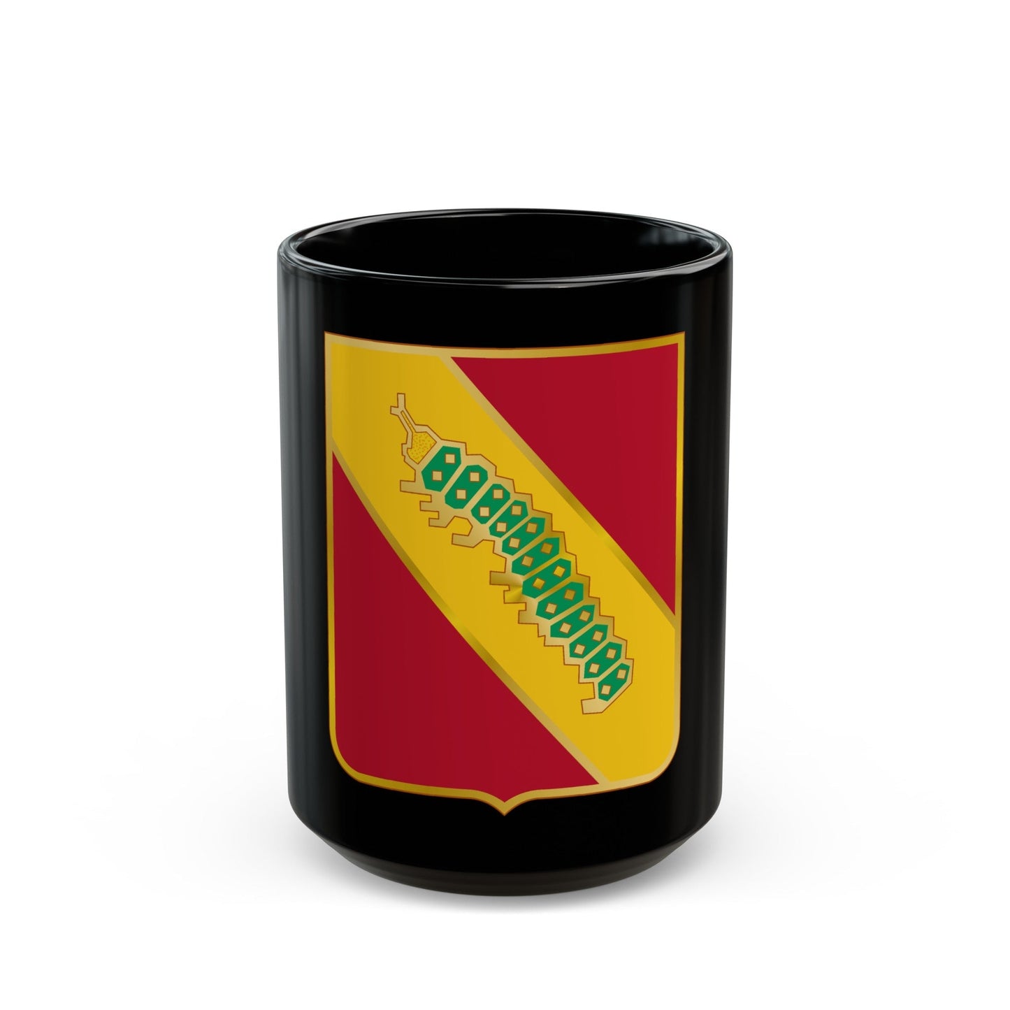 51 Coast Artillery Regiment (U.S. Army) Black Coffee Mug-15oz-The Sticker Space