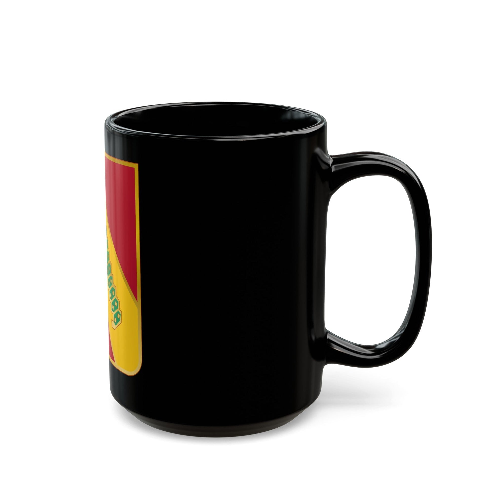 51 Coast Artillery Regiment (U.S. Army) Black Coffee Mug-The Sticker Space