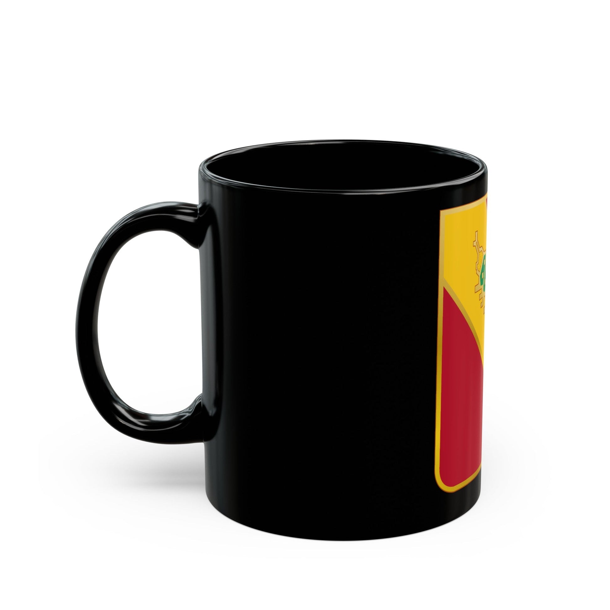 51 Coast Artillery Regiment (U.S. Army) Black Coffee Mug-The Sticker Space