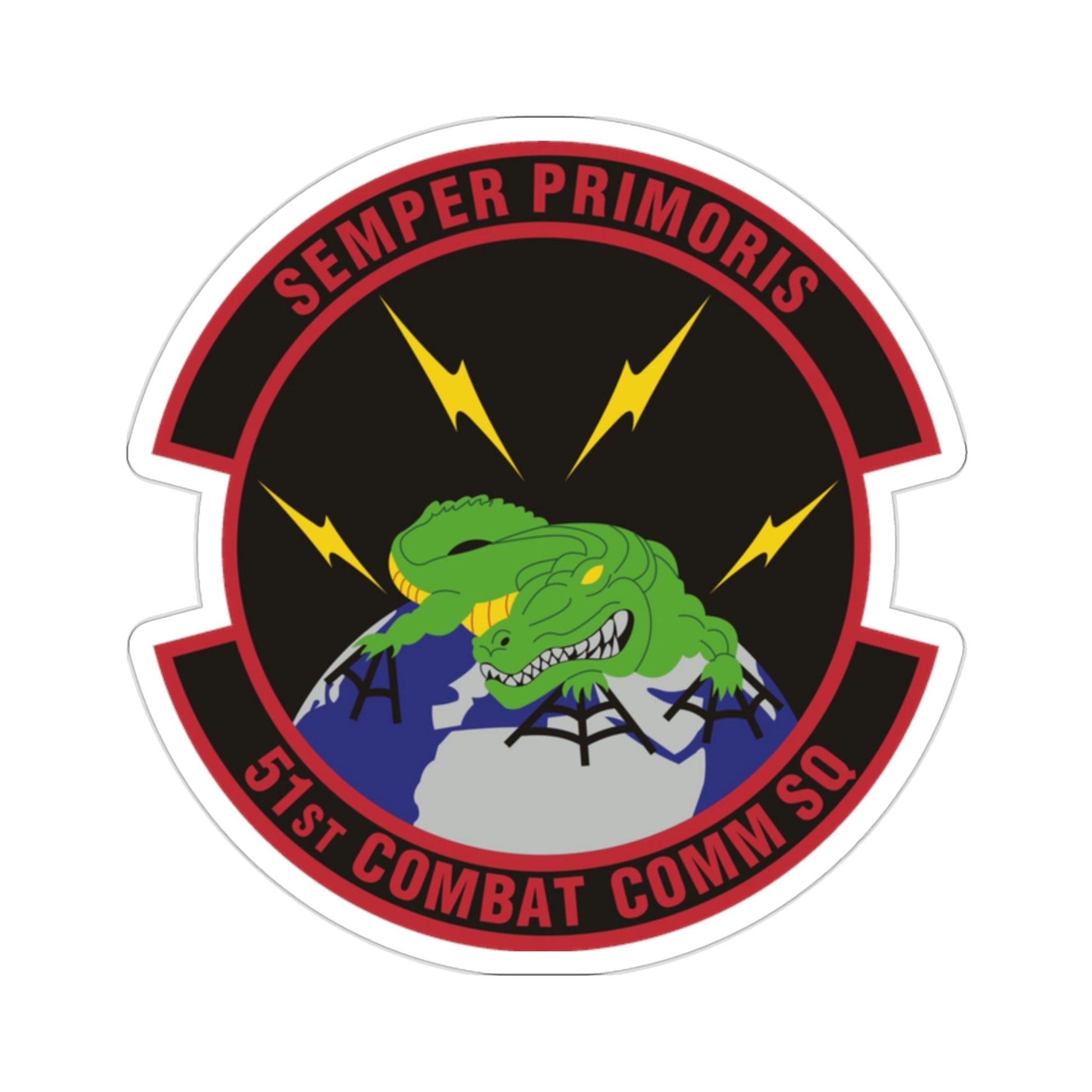 51 Combat Communications Squadron ACC (U.S. Air Force) STICKER Vinyl Die-Cut Decal-2 Inch-The Sticker Space