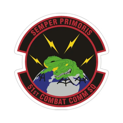 51 Combat Communications Squadron ACC (U.S. Air Force) STICKER Vinyl Die-Cut Decal 2 Inch - The Sticker Space