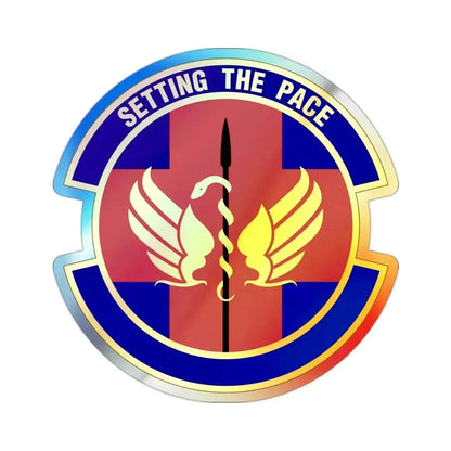 51 Operational Medical Readiness Squadron PACAF (U.S. Air Force) Holographic STICKER Die-Cut Vinyl Decal 2 Inch - The Sticker Space
