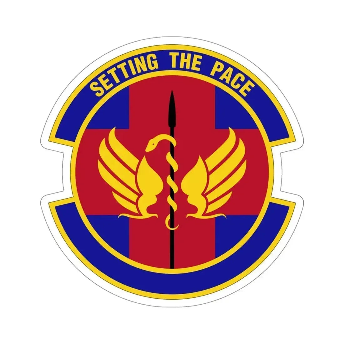 51 Operational Medical Readiness Squadron PACAF (U.S. Air Force) STICKER Vinyl Die-Cut Decal 4 Inch - The Sticker Space