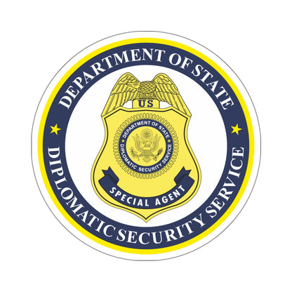 Seal of the United States Diplomatic Security Service - STICKER Vinyl Kiss-Cut Decal